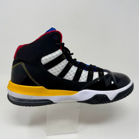 Nike Air Jordan Aura Rivals Basketball Shoe Mens 8 1/2 Black S1525 Sturdy Sporty - Picture 5 of 16